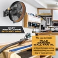 thumbnail image 5 of Mule 18" Garage Wall Fan XL, Wall Mount Fan with 120-degree Swivel and 3 Speeds, 5 of 6