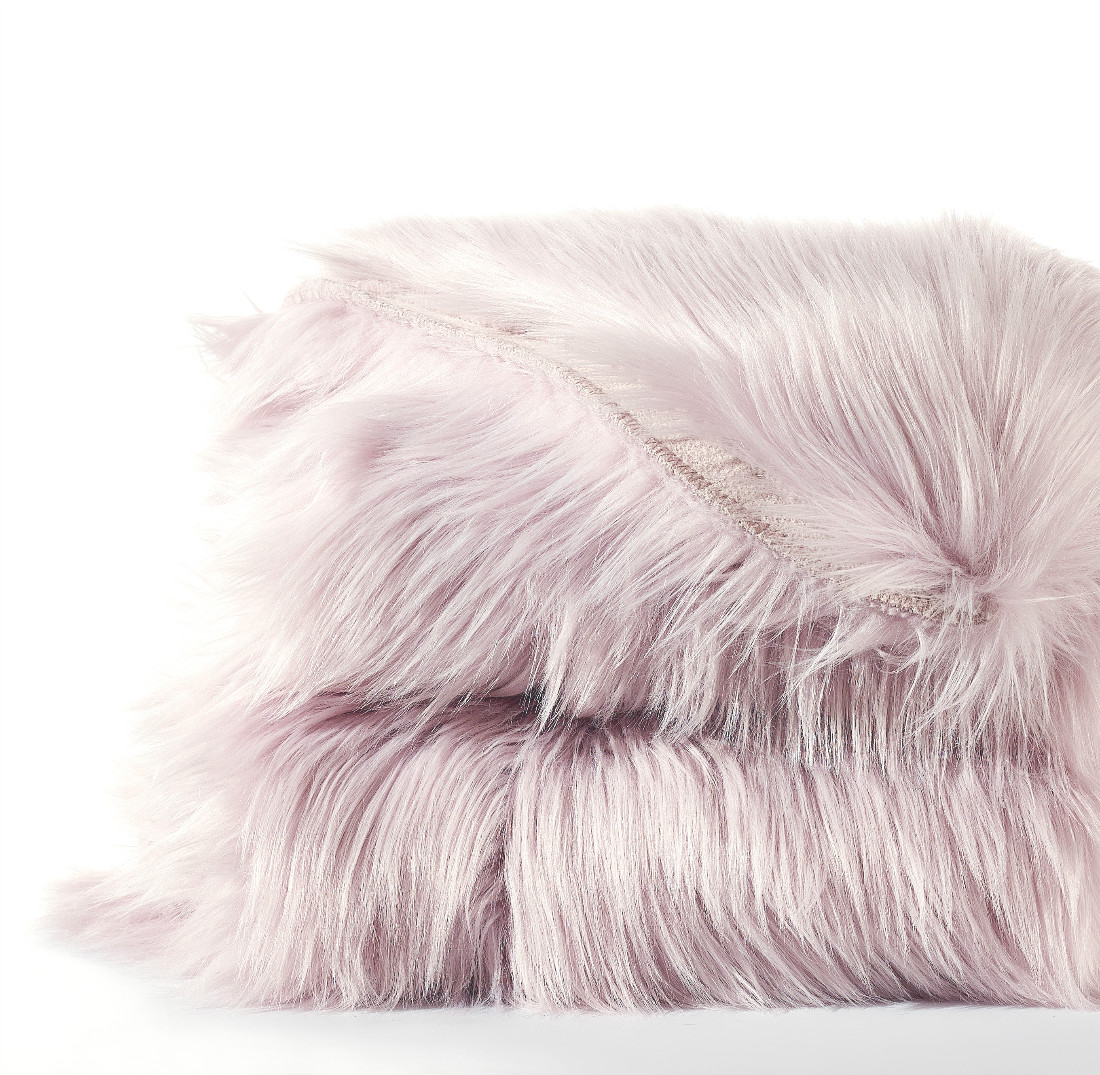 Serenta Long Haired Faux Fur Rug