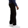 thumbnail image 2 of Levis Mens 505 Regular Fit Jeans Regular 31W x 34L Black, 2 of 5
