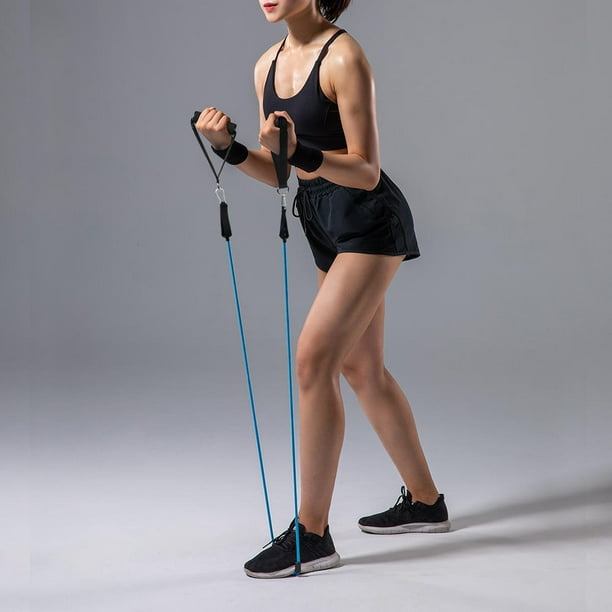 11PCS Resistance Bands Set Includes 5 Stackable Exercise Bands