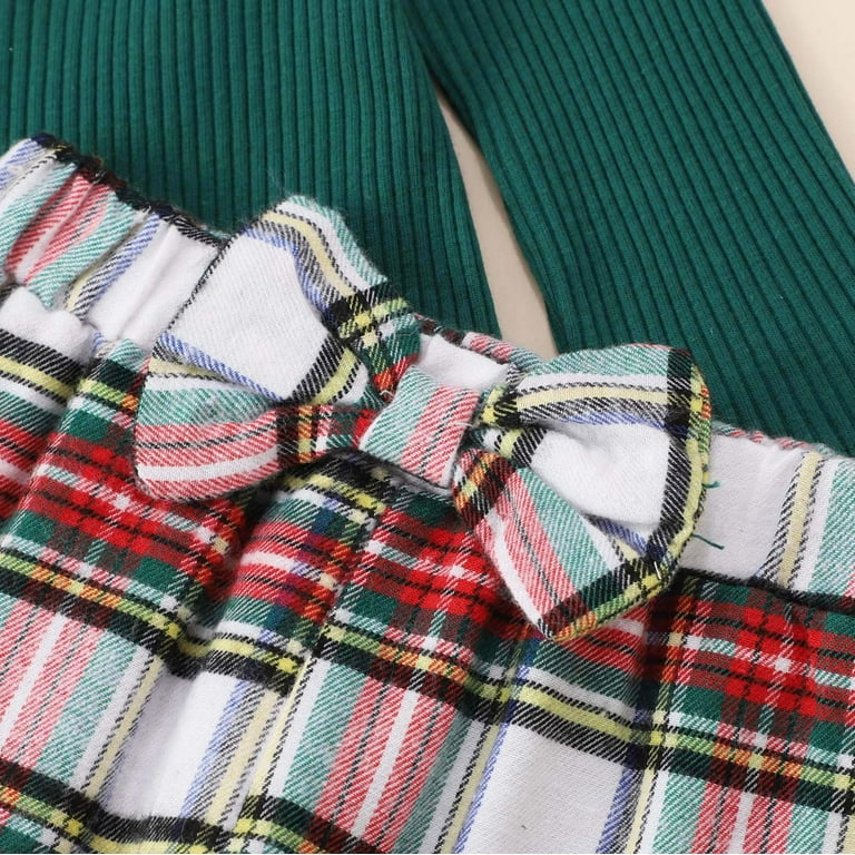 My First Christmas Baby Girl Outfit - Romper, Pants & Headband Set For Newborn To 12 Months