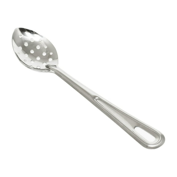 Excellante 11" perforated basting spoon, stainless steel handle, comes in each