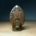 thumbnail image 2 of Handcrafted Bronze Buddha Statue Buddhist Altar Decor Meditation Collectible Sakyamuni Amitabha, 2 of 6