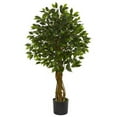 thumbnail image 1 of Nearly Natural 5491 Ficus Artificiel Arbre Résistant aux UV, 1 of 1