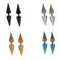 thumbnail image 1 of 1Pc Men Boys Titanium Steel Spike Stud Stud Earring Spike Earring Punk Rock Piercing Stud Steel Rivets Earring, 1 of 1