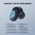 thumbnail image 3 of Auriculares gamer inalámbricos HTC True Wireless Earbuds 9+ BDA9 negro con luz LED, 3 of 6