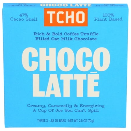 TCHO Choco Latte Oat Milk Chocolate Bar 2.5 oz