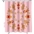 thumbnail image 2 of Grey Stripe Shower Curtain for Bathroom, Gray White Stripe Polyester Fabric Shower Curtains Decorative Curtains for Bathroom Curtain Sets with Hooks Standard Size 72" x 72", 2 of 6