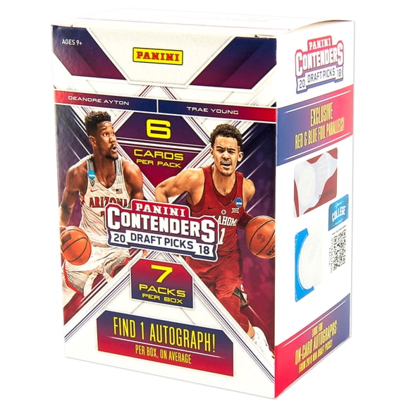 Collectible 2018 Panini Contenders Draft Picks Basketball Value Box Trading Cards