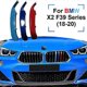 thumbnail image 1 of ABS set compatible with BMW X2 F39 series 2018 2019 2020 2021 2022 car grille bar trim clip M power performance accessories, 1 of 5