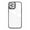 Black, variant on Phone Case Crystal-Clear with LED Power Display with Clip-On Design Crystal Clear Transparent Cover Elegant Desktop Charger Silver Essential Neon Edition Silver