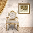 thumbnail image 3 of Lambert, Louis Eugene 14x12 Gold Ornate Wood Framed with Double Matting Museum Art Print Titled - After Dinner, 3 of 4