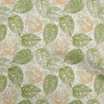 thumbnail image 1 of oneOone Cotton Jersey Light Green Fabric Leaves Quilting Supplies Print Sewing Fabric By The Yard 58 Inch Wide, 1 of 6