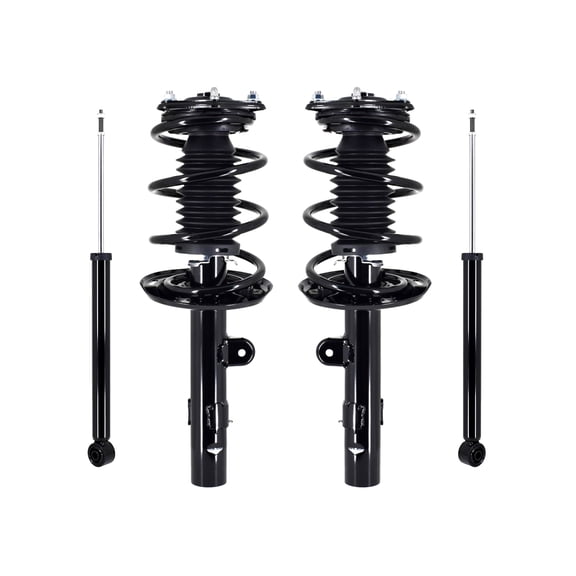 Set 4 Front Quick Complete Strut-Coil Spring-Rear Shock For 2018-2022 Honda Accord L4 1.5L