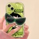 thumbnail image 1 of Funda + Soporte Para Gafas Compatible Para iPhone XR 14 13 11 12 Pro Max 8 7 6 6s Plus SE 2020 XS De Teléfono De Dibujos Animados Protección Suave Cubierta Trasera, 1 of 4