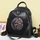 thumbnail image 2 of Nueva mochila de cuero de alta calidad para mujer, mochila de viaje de gran capacidad, bolso escolar de moda para chicas adolescentes, mochila de hombro, 2 of 5