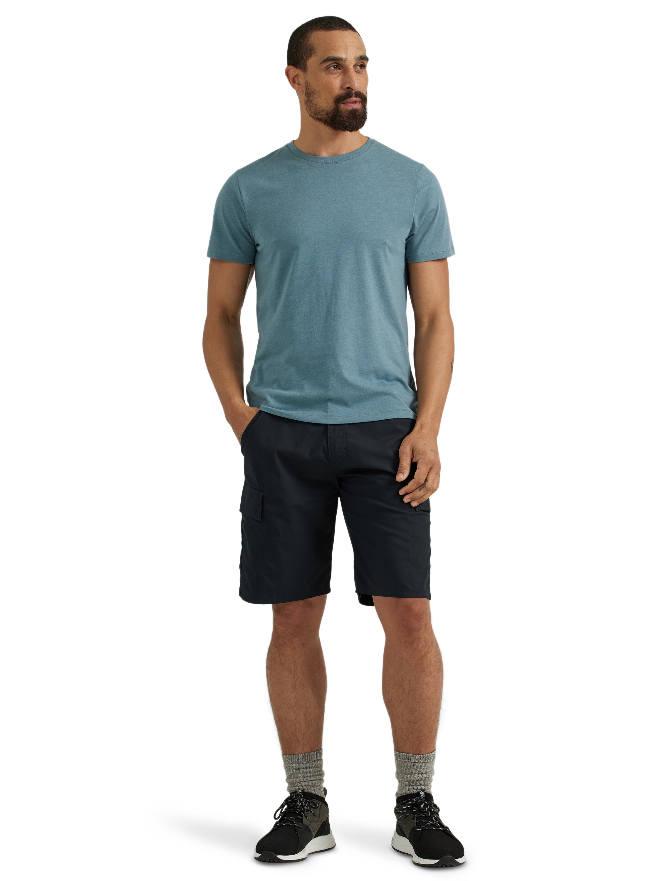 ATG by Wrangler® Men's Outdoor Flex Cargo Short with Moisture Wicking and UPF 40+