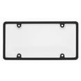 thumbnail image 1 of Cruiser License Plate Frame 62051 Tuf Combo; Without Design; Powder Coated; Black; Die Cast Zinc; With Clear Tuf Shield, 1 of 2