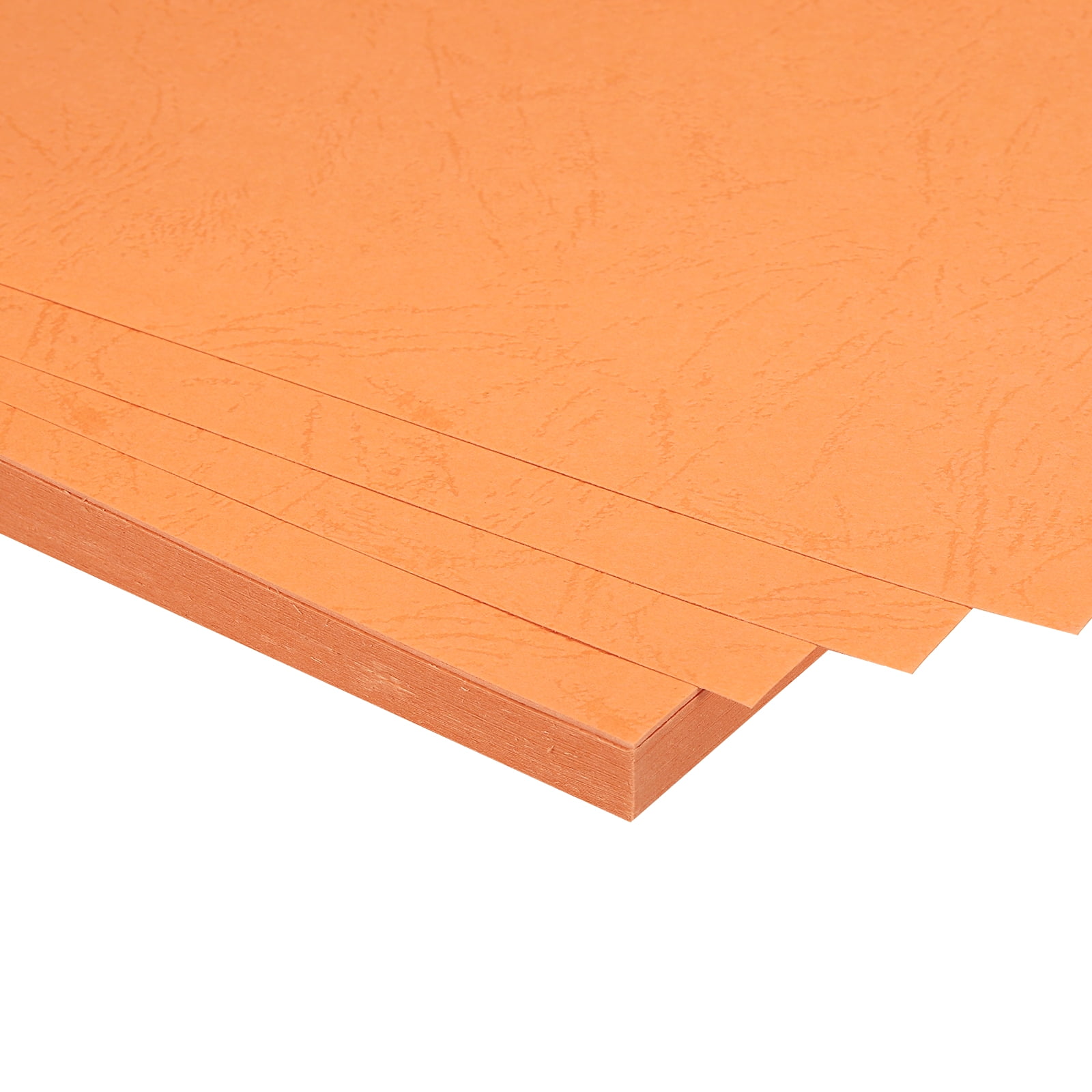 50Pcs Leather Texture Paper Binding Covers, Binding Presentation Covers