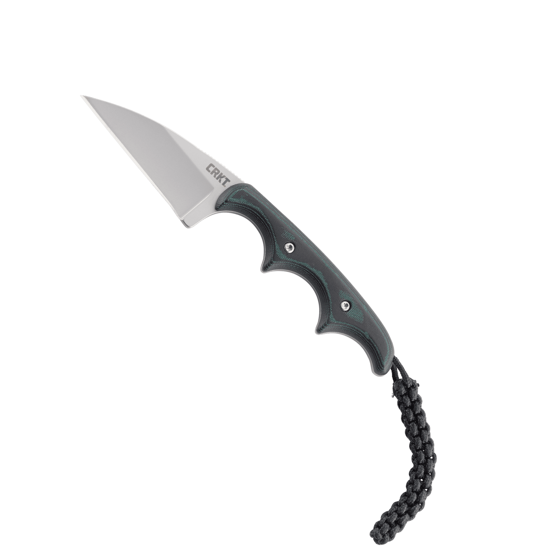 CRKT Minimalist Wharncliffe Knife Compact Fixed Blade Knife, Folts