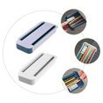 thumbnail image 3 of FENGGUIQU 2Pcs Grey Drawer Type Desktop Storage Box for Classroom Use with ABS Material 10.8x4.7in, 3 of 8