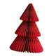 thumbnail image 5 of Adorno Navideño de Papel para árbol de Navidad, Decoración de Mesa Navideña, Adorno Coleccionable Moderno de con Forma de Panal para Las Fies Rojo 25 cm, 5 of 8