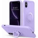thumbnail image 1 of for iPhone Xs/X Case Kickstand | Baby Grade Liquid Silicone | 10ft Drop Tested Protective, Microfiber Lining Shockproof Full-Body Cover Case for iPhon, 1 of 4