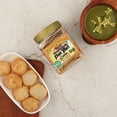thumbnail image 5 of Rani Pani Puri Coins (Uncooked, Microwaveable Wheat Semolina Coins) 14oz (400g) w/Pani Puri Masala (14-Spice Blend for Indian Spicy Water) 1.75oz (50g) ~ All Natural | Vegan | NON-GMO | Kosher, 5 of 8