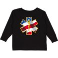 thumbnail image 3 of Inktastic EMS Boys or Girls Long Sleeve Toddler T-Shirt, 3 of 5