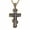 Orthodox Cross-1, variant on Eastern Orthodox Cross Necklace for Men Women Retro Religious Jesus Crucifix Byzantine Cross Christian Pendant Jewelry Gift