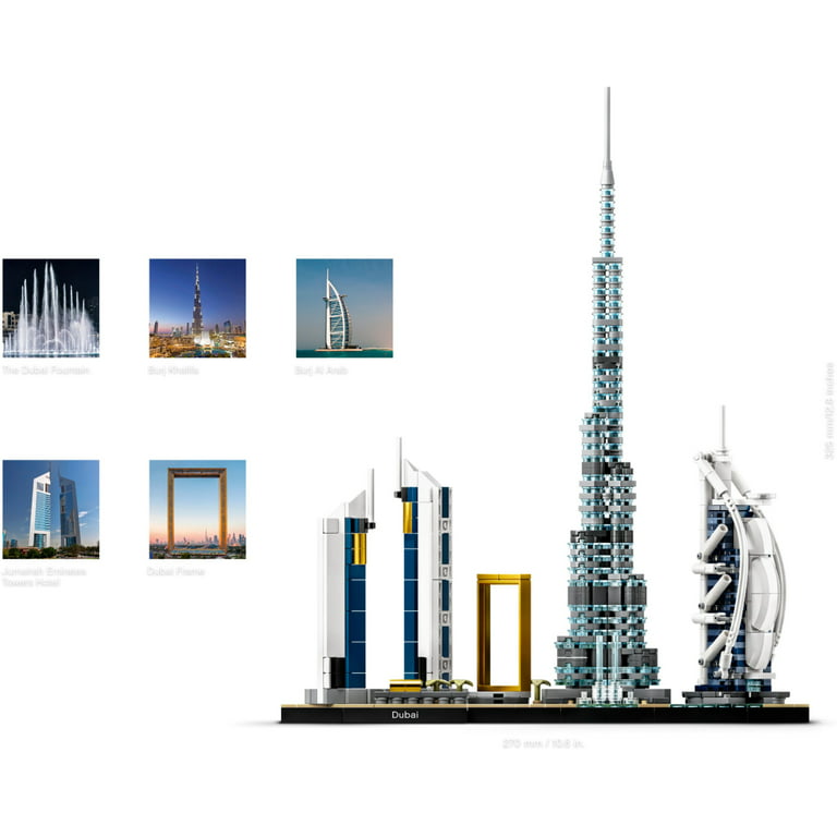 LEGO Architecture Skyline Collection Dubai 21052 - Walmart.com
