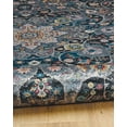 thumbnail image 3 of Linon Emerald Grenier Grey & Teal 5x7, Area Rug, 3 of 10