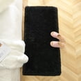 thumbnail image 2 of Alfombra Chicrug, 61 x 122 cm, suave y antideslizante, color negro, 2 of 6