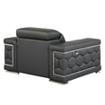 thumbnail image 3 of Italian Leather Chaise Lounge | Suitable for Spa Area | Top Grain Leather & Reinforced Structure | Solves Sagging Issues, 3 of 6