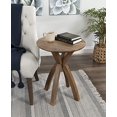 thumbnail image 2 of Kate and Laurel Soleyn Round Wood Side Table, 20x20x25, Natural, 2 of 5