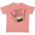 thumbnail image 3 of Inktastic This is How I Roll Cute Sushi Boys or Girls Toddler T-Shirt, 3 of 5