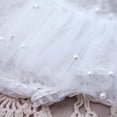 thumbnail image 4 of Traje fotográfico M&G House de encaje blanco para niña recién nacida, 4 of 9