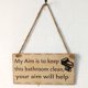 thumbnail image 4 of Tablero decorativo de madera personalizable para lavandería - Letras inglesas - Artesanía JM00730 - Ideal para decoración de hogar y negocios, 4 of 5