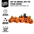 thumbnail image 3 of Calabaza inflable Joiedomi para Halloween de 10 pies con LED de gato brujo, 3 of 8
