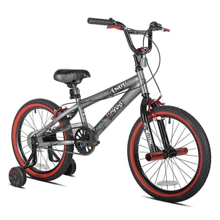 18" Kent Abyss FS18 Boys' BMX Bike, Silver