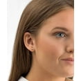 thumbnail image 5 of Blomdahl | Hypoallergenic | Golden Titanium Bezel Crystal Stud Earrings | Best Choice For Sensitive Ears, 5 of 6