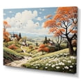 thumbnail image 2 of Designart "Countryside Early Spring horizon I" Landscapes Canvas Print, 2 of 5