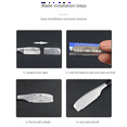 thumbnail image 6 of 2X Straight Stick for Men Women Barber Shaving Knife Blades Spring Design Beard Face Underarm Body, 6 of 7