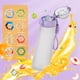thumbnail image 1 of Botella de 850 ml, juego de botella de agua actualizada con pajita para beber de 7 cápsulas, botella de agua para exteriores, 1 of 4