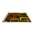 thumbnail image 2 of Ahgly Company Machine Washable Indoor Rectangle Oriental Yellow Modern Area Rugs, 5' x 8', 2 of 4