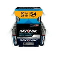 Rayovac AA Batteries & AAA Batteries Combo Pack, 30 AA and 24 AAA (54