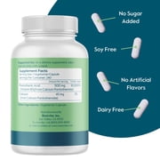 Bestvite Pantothenic Acid 500mg (Vitamin B5)(240 Vegetarian Capsules) - No Stearates - No Calcium Silicate - Vegan - Non GMO - Gluten Free