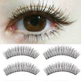 thumbnail image 1 of Trayknick 10 Pairs Soft Natural Cross Handmade Eye Lashes Makeup Extension False Eyelashes, 1 of 6