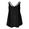 thumbnail image 6 of Leesechin Women Tank Tops Ladies Embroidery Round Neck Sling Vest, 6 of 7