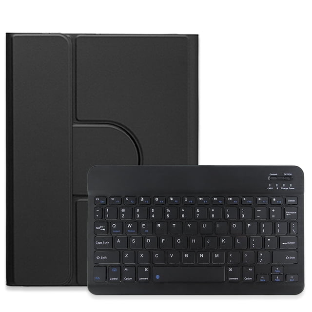 Funda con teclado extraíble inalámbrico magnético para iPad de 10.a generación de 109 pulgadas (verde)